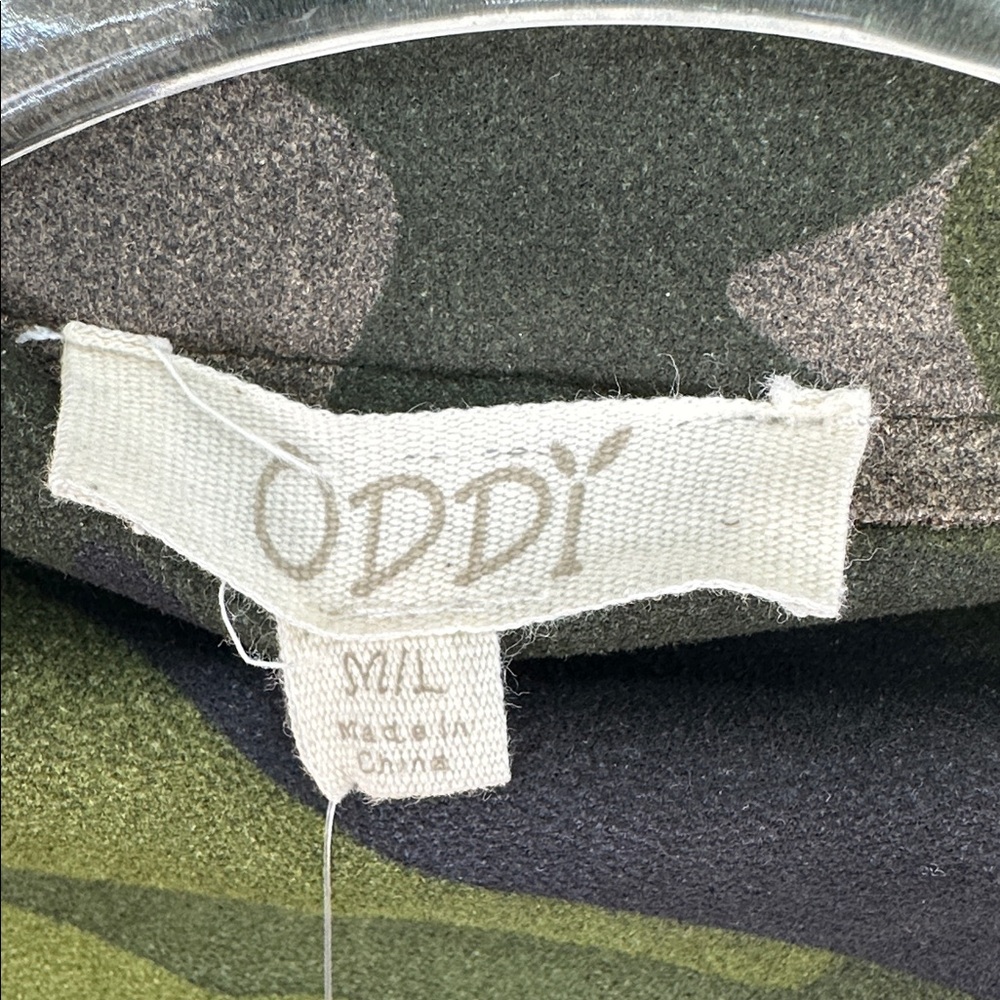 ODDY Women’s Camo Utility Jacket in Green and Black size M/L new - Picture 8 of 8